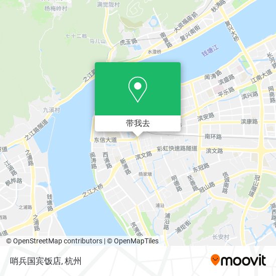 哨兵国宾饭店地图