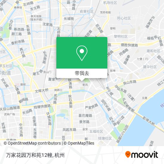 万家花园万和苑12幢地图