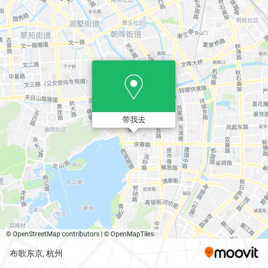 布歌东京地图