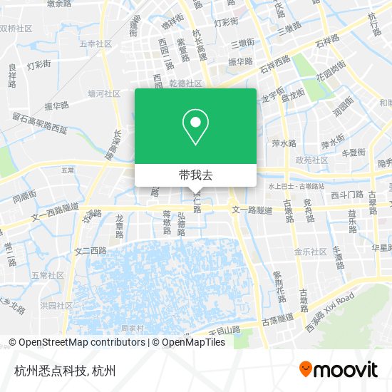 杭州悉点科技地图