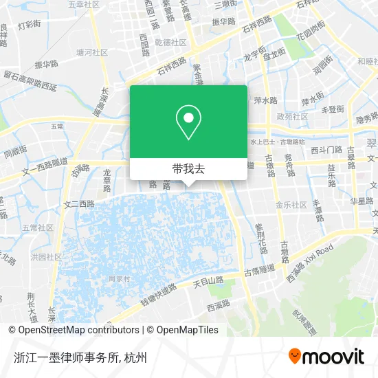 浙江一墨律师事务所地图