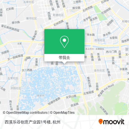 西溪乐谷创意产业园1号楼地图