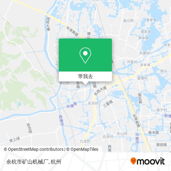 余杭市矿山机械厂地图