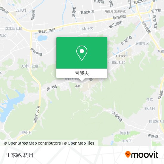 里东路地图