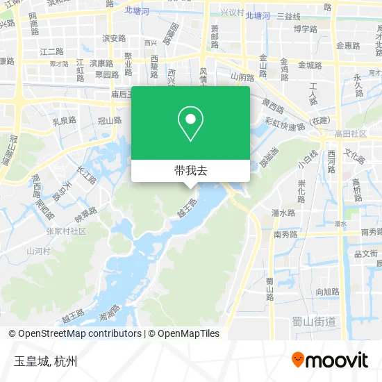 玉皇城地图