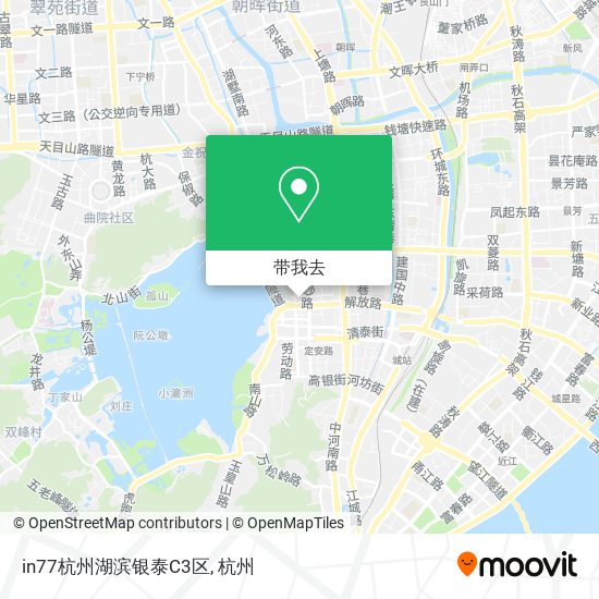in77杭州湖滨银泰C3区地图