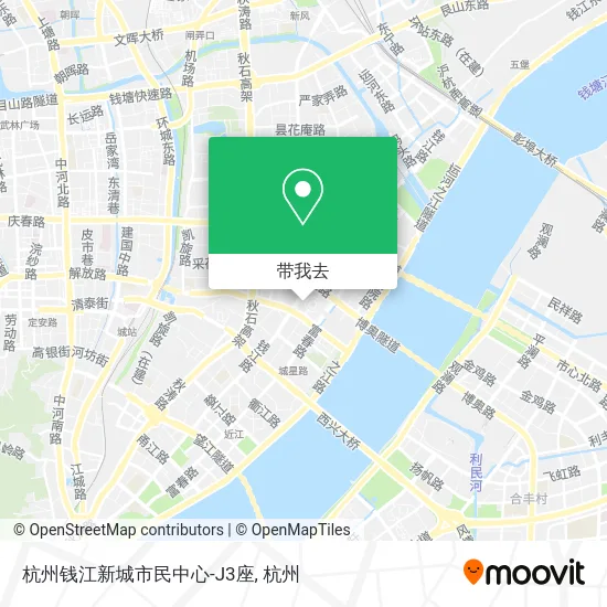 杭州钱江新城市民中心-J3座地图
