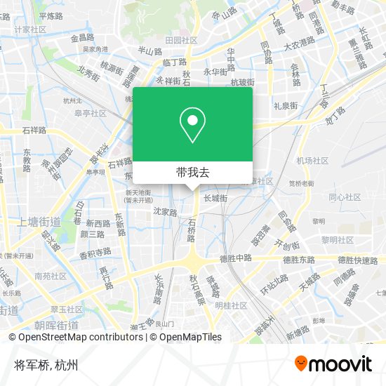 将军桥地图