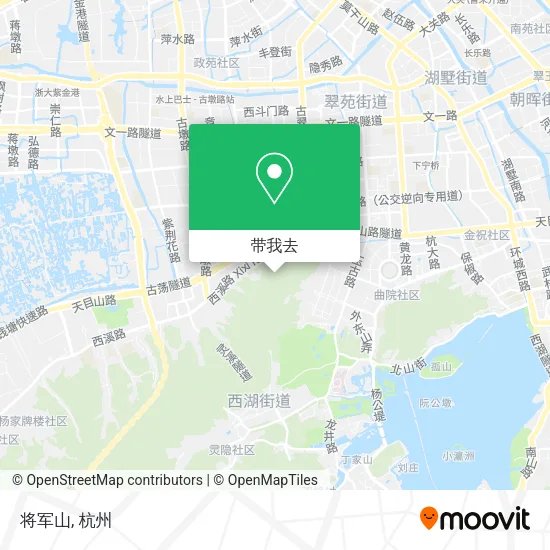 将军山地图