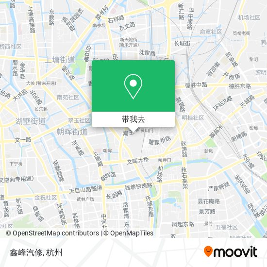 鑫峰汽修地图