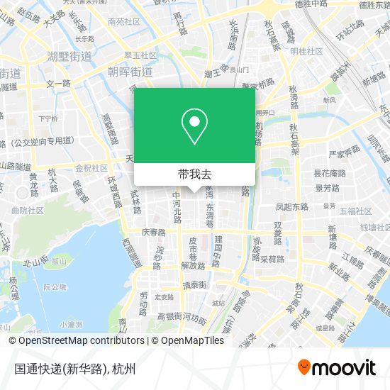 国通快递(新华路)地图