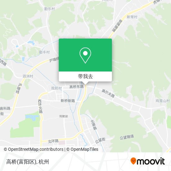 高桥(富阳区)地图