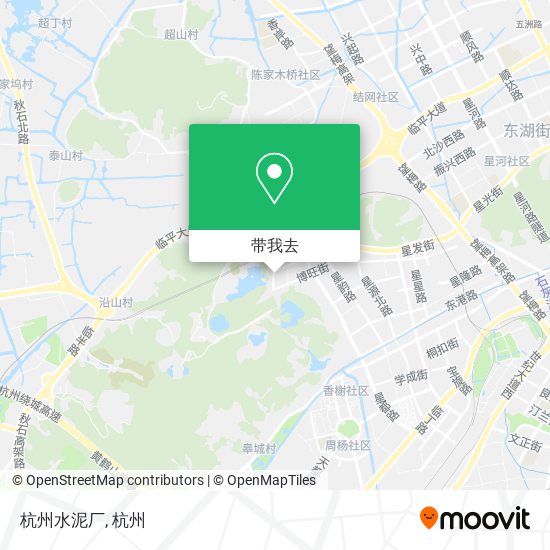 杭州水泥厂地图