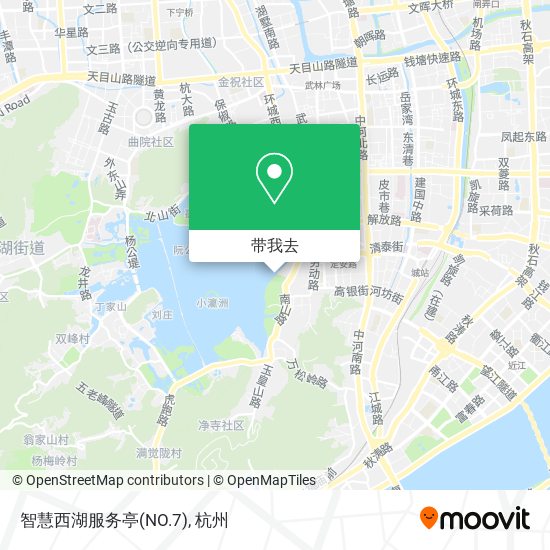 智慧西湖服务亭(NO.7)地图