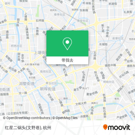红星二锅头(文野巷)地图