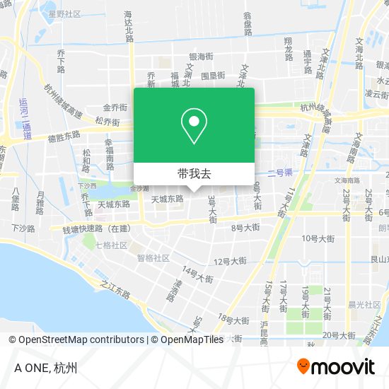 A ONE地图