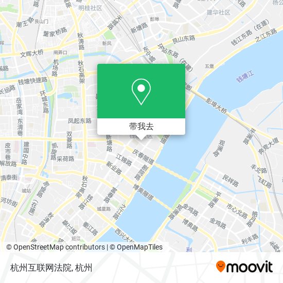 杭州互联网法院地图