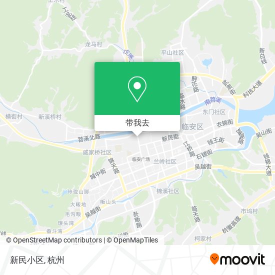 新民小区地图