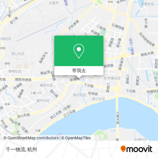 千一物流地图
