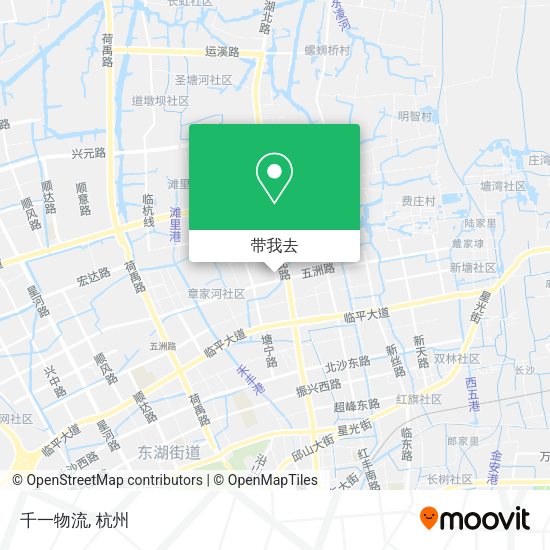 千一物流地图