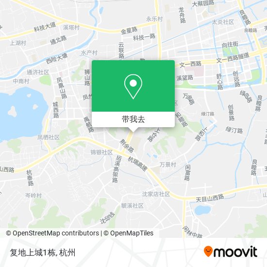 复地上城1栋地图