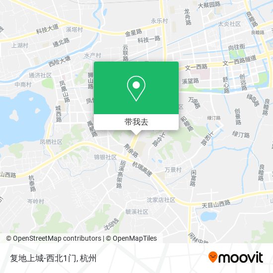 复地上城-西北1门地图