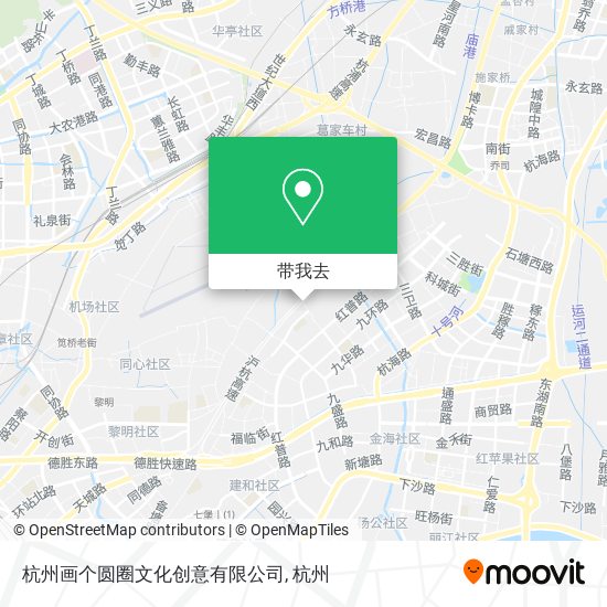 杭州画个圆圈文化创意有限公司地图