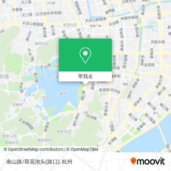 南山路/荷花池头(路口)地图