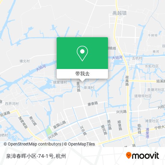泉漳春晖小区-74-1号地图