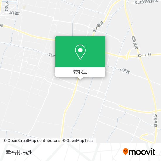 幸福村地图