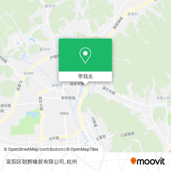 富阳区朝辉橡胶有限公司地图