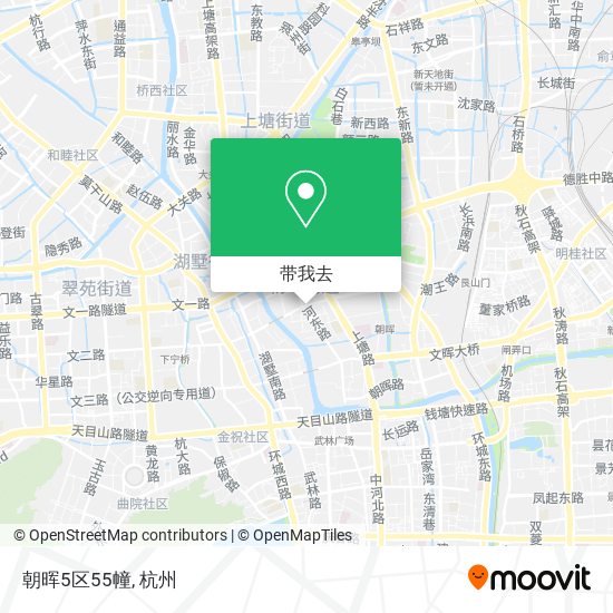 朝晖5区55幢地图