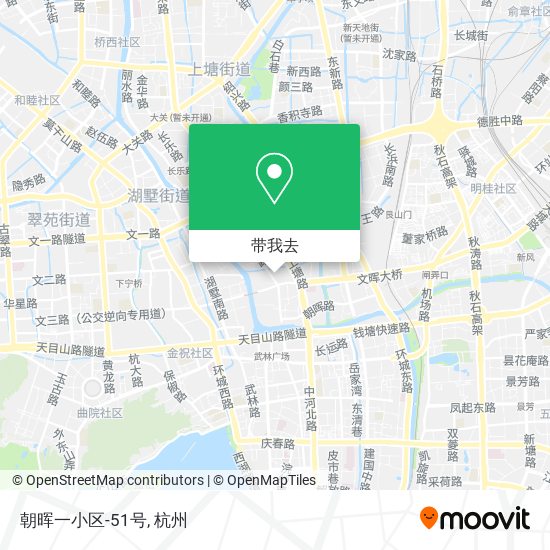 朝晖一小区-51号地图
