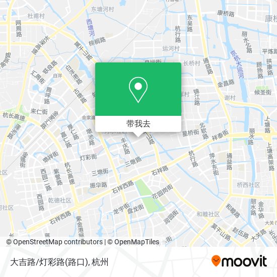 大吉路/灯彩路(路口)地图