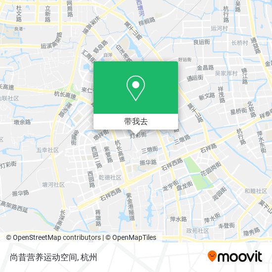 尚昔营养运动空间地图