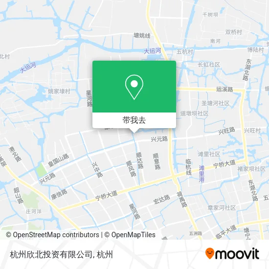 杭州欣北投资有限公司地图