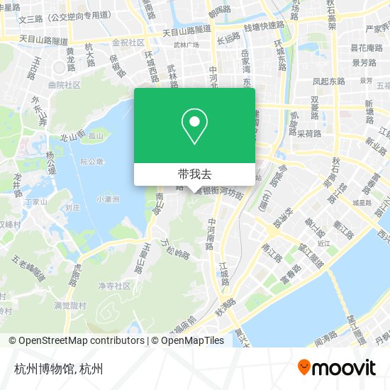 杭州博物馆地图