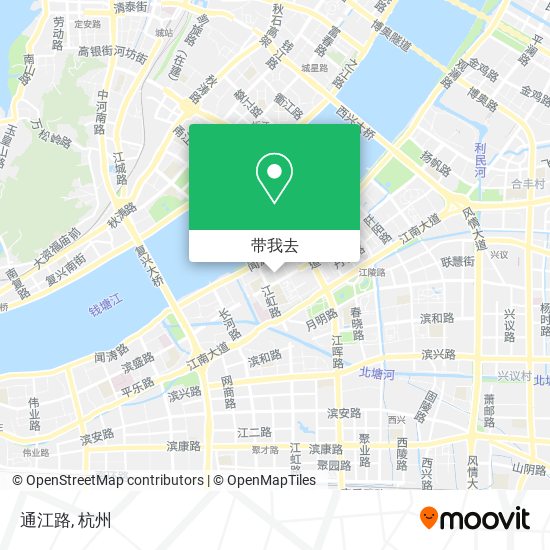 通江路地图