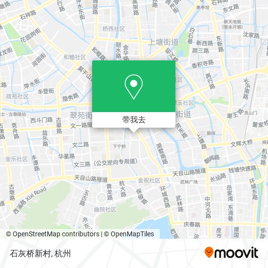 石灰桥新村地图
