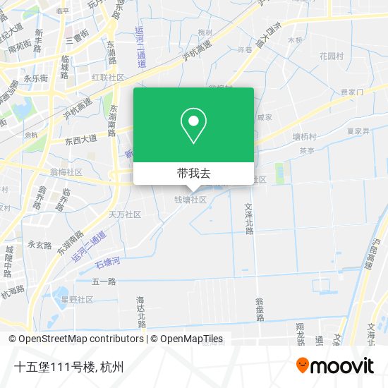十五堡111号楼地图