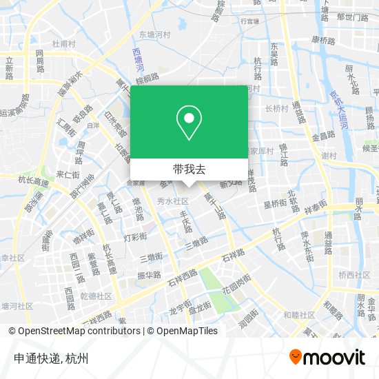 申通快递地图