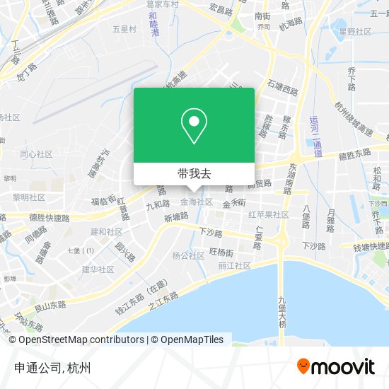申通公司地图
