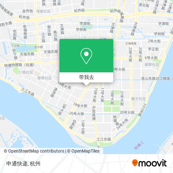 申通快递地图