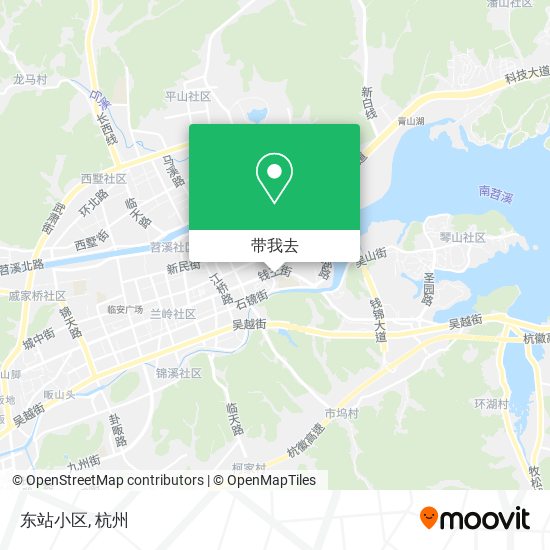 东站小区地图
