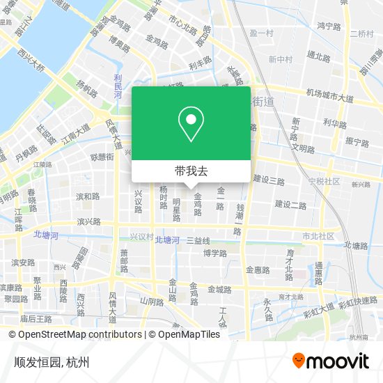 顺发恒园地图