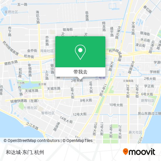 和达城-东门地图