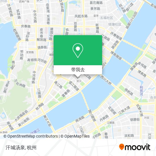 汗城汤泉地图
