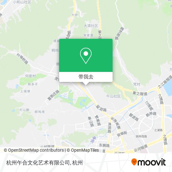 杭州午合文化艺术有限公司地图