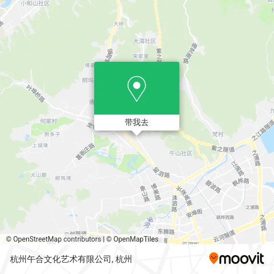 杭州午合文化艺术有限公司地图