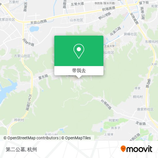 第二公墓地图